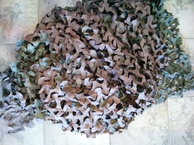 Camouflage net  5' X 10'