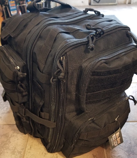 Overload High capacity Tactical pack - BLACK