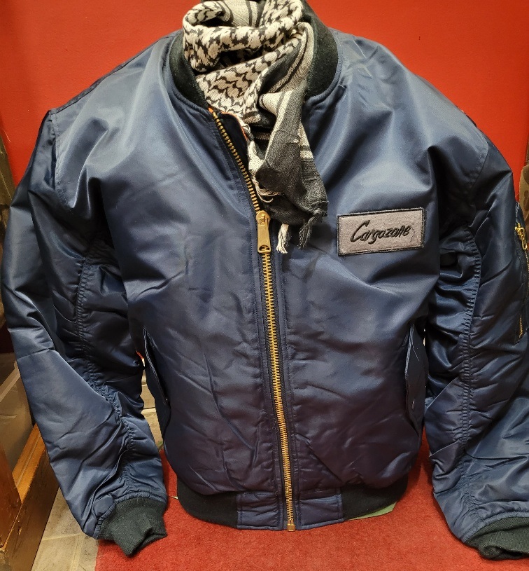 Bomber Jacket Blue Large