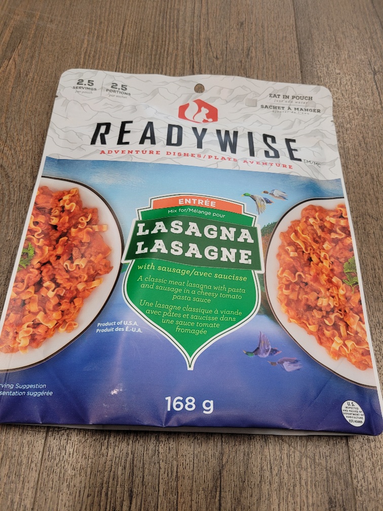 ReadyWise Lasagna with Sausage