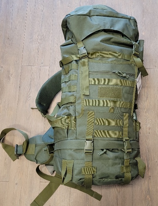 MIL-SPEXÂ® Advanced Internal Frame Backpacks 85 Liter GREEN