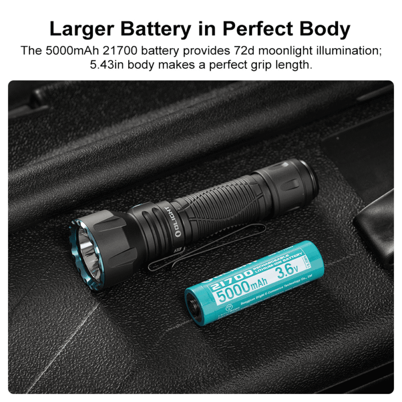 Olight Javelot Long Range Outdoor Flashlight with Holster - Image 12
