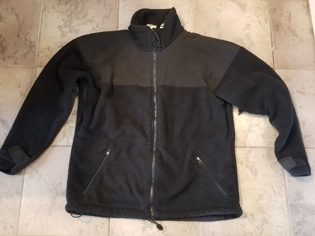 Fleece polartec Cold Weather sweater - Black - USMC  XL