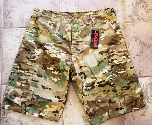 Multicam shorts - size Large