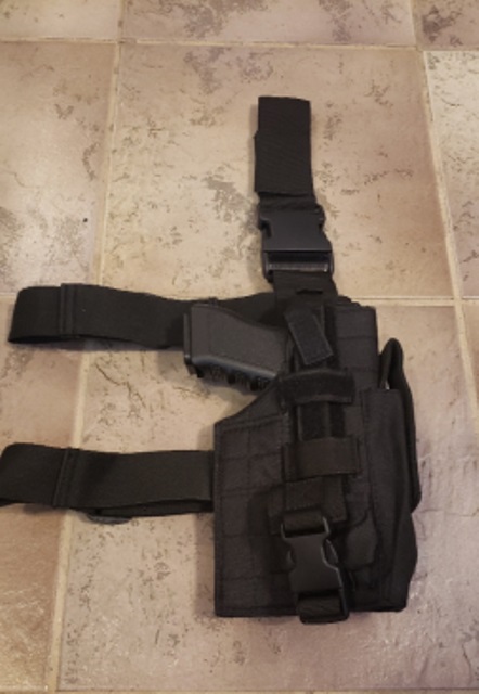 Drop leg holster - Black