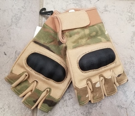 Knuckle Gloves MC Fingerless XL