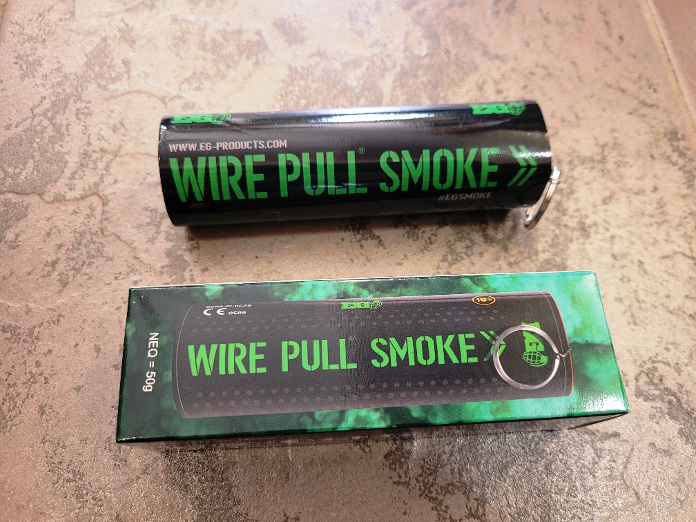 WP40 Smoke Grenade Green
