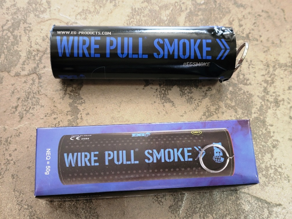 WP40 Smoke Grenade Blue