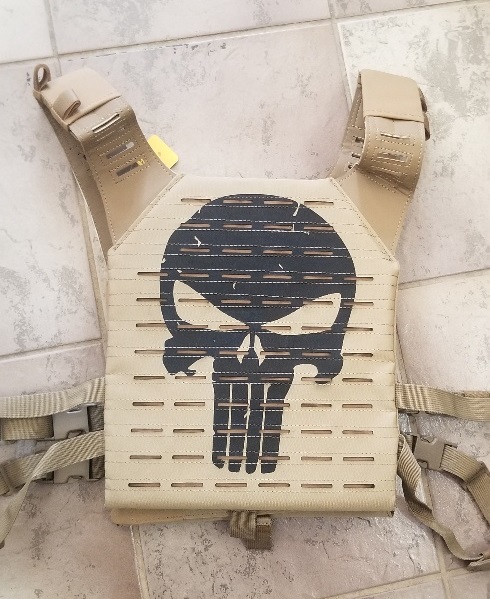 Plate Carrier Laser Cut