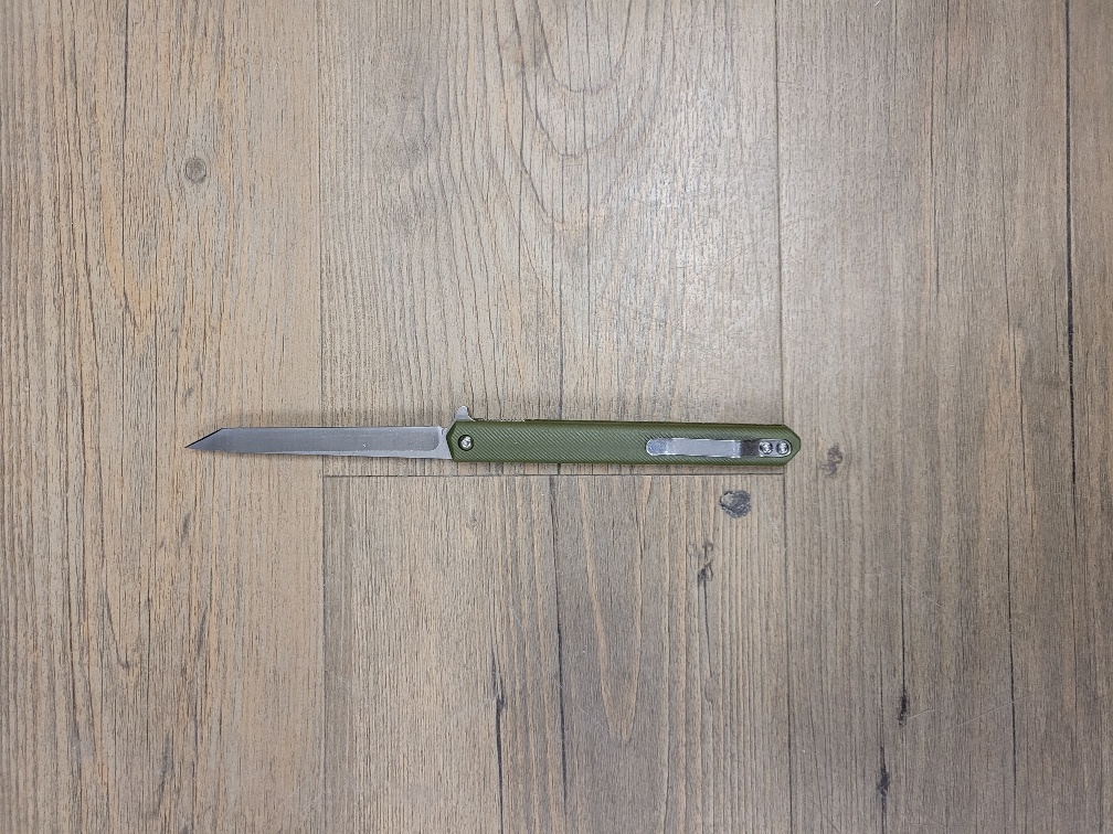 Pen Knife Olive Tanto