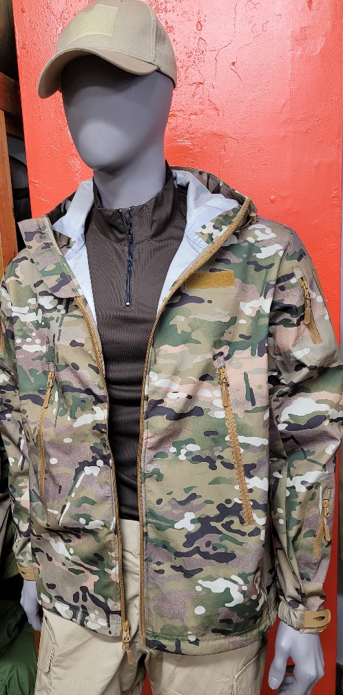 Extreme Weather conceal carry soft shell Rain Jacket X-Large Uni