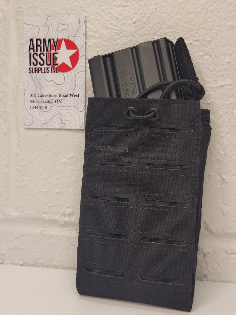 Multi rifle single mag pouch - laser cut- black