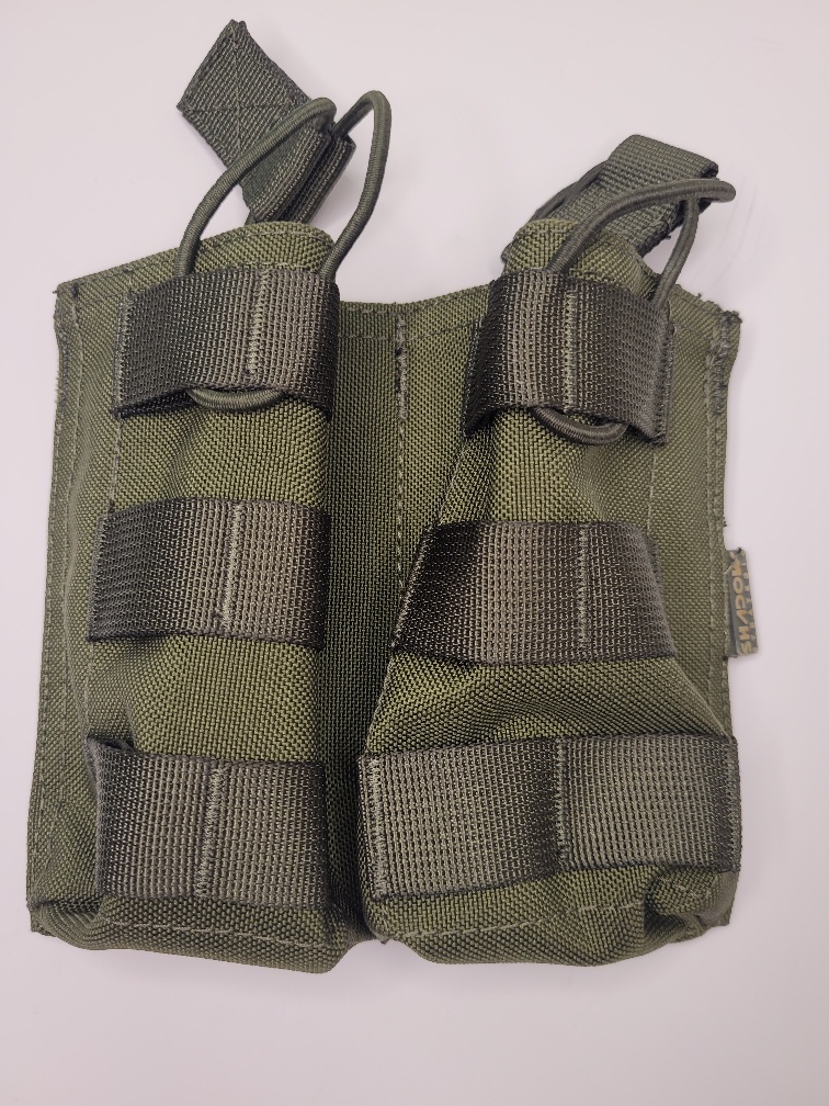 M4/AK47Double Rapid Response Mag Pouch - OD