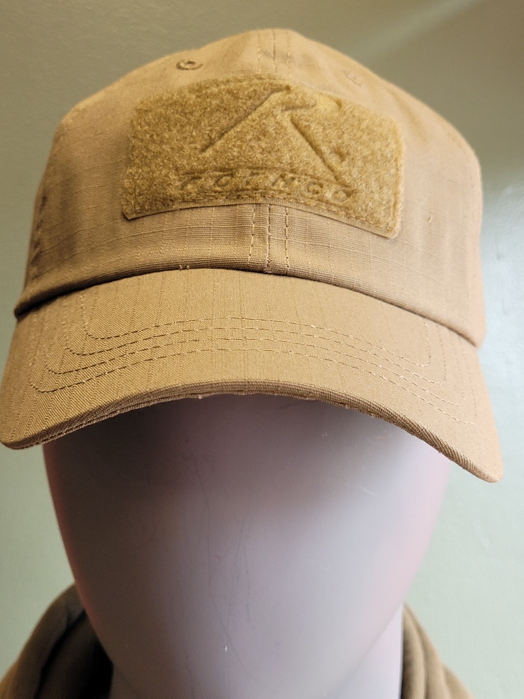 Cap tactical - Coyote brown ( rip-stop)