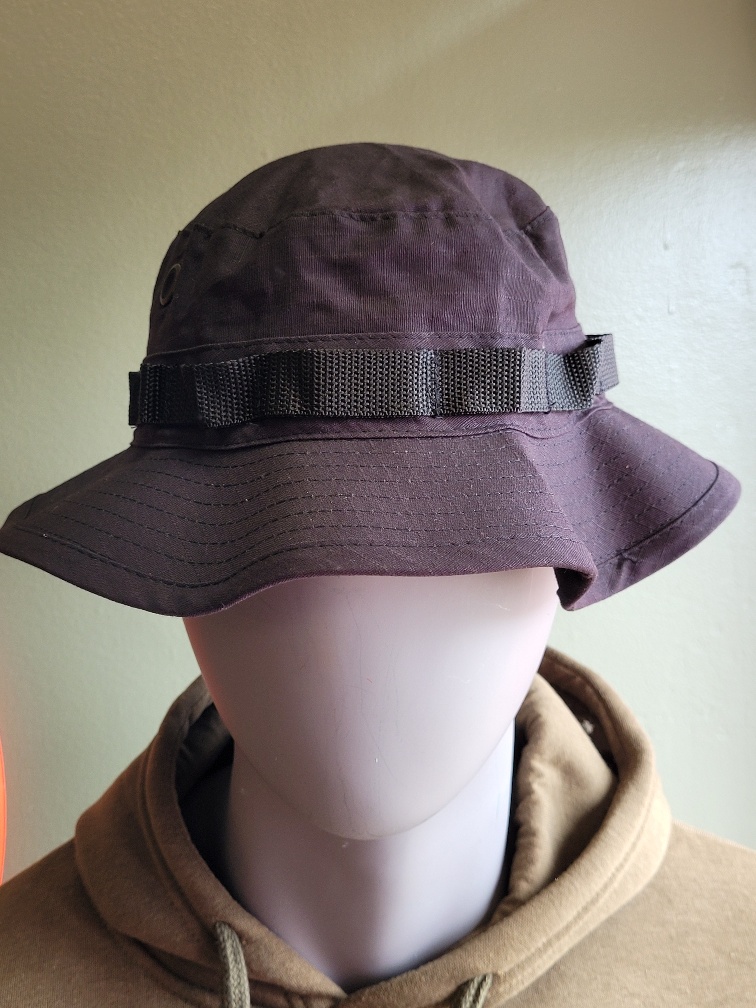 Boonie hat - Black  7 3/4