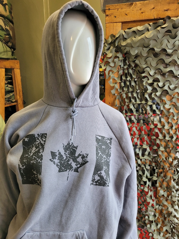 Canada Flag Army Hoodie Large
