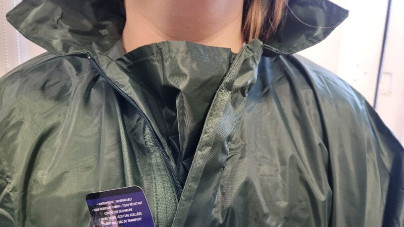 Rain Poncho  Green - Image 2