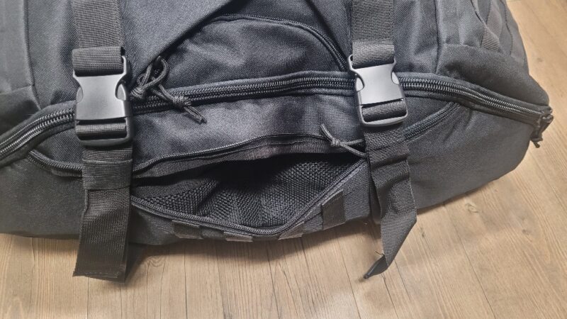 Duffle tactical bag - black - Image 8
