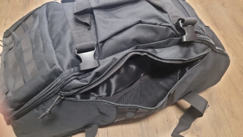 Duffle tactical bag - black - Image 9