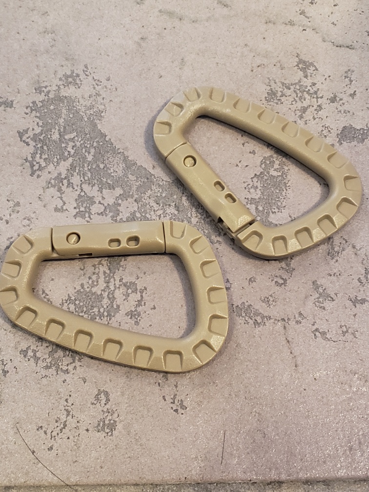 Carabiner ABS - desert