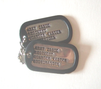 Dog Tags, Custom-Stamped