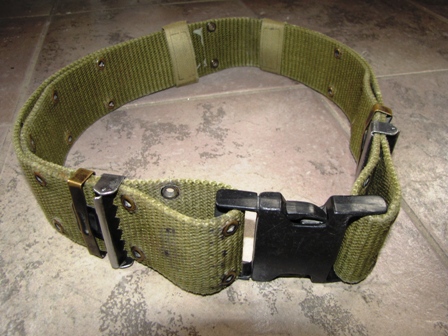 US Pistol Belt, OD Green Medium