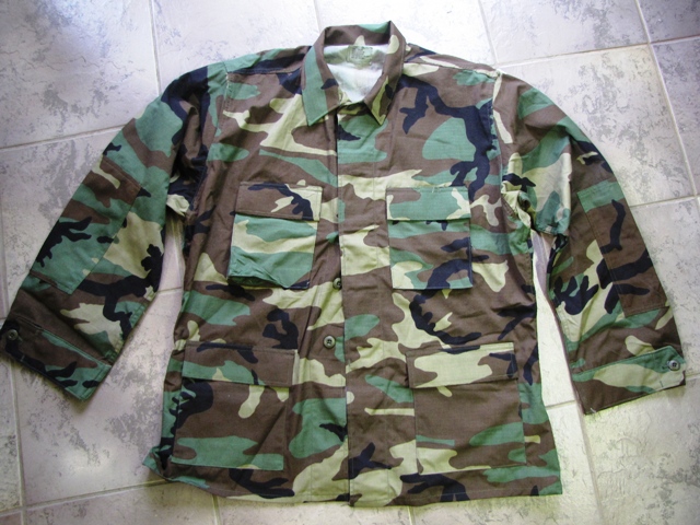Army Shirt US Woodland Large
