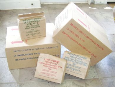 MRE, Canada Case Menu A Breakfast (IMP, Ration)