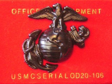 Cap Brass, Marines, Black